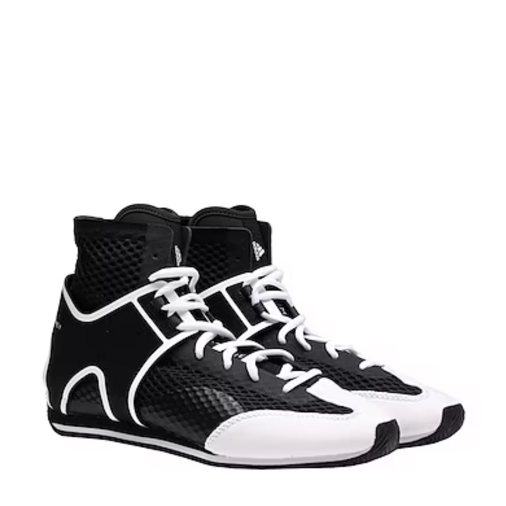 Limited Edition NWOT Adidas by Stella McCartney black & white boxing shoes 8.5